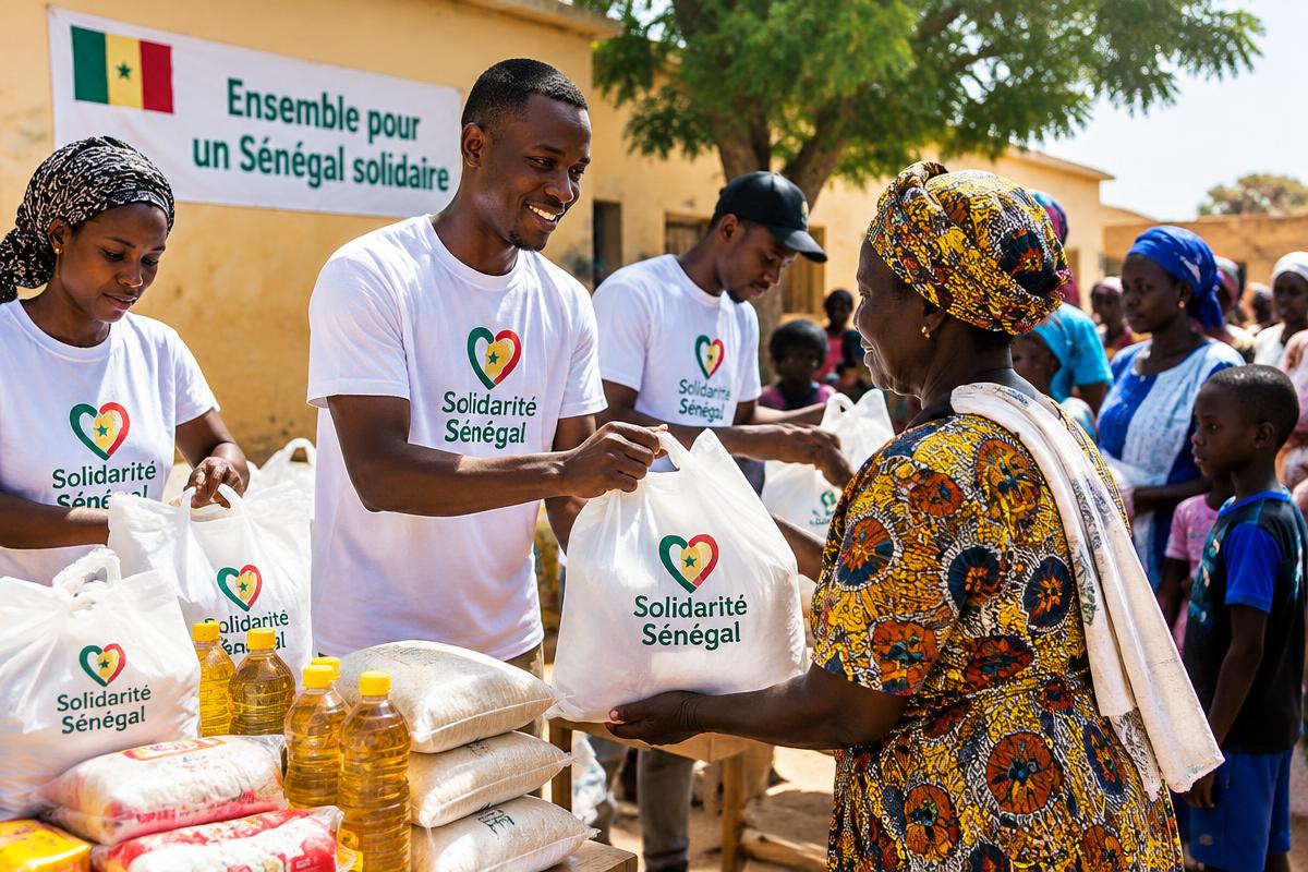 Action de solidarité du Dahira
